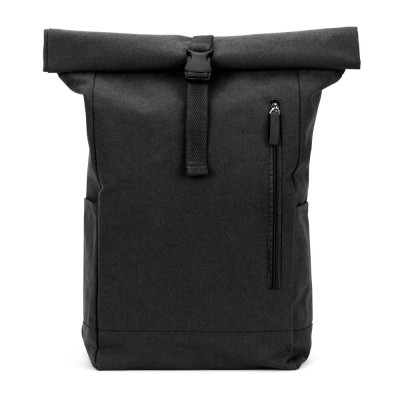 SAINT. Mochila roll top em algodão reciclado e poliéster reciclado (380 g/m²)